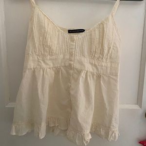 Brandy Melville Cream Top